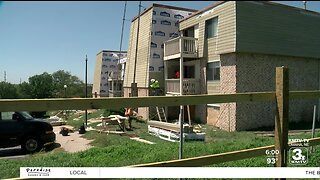 Renovations underway at the old Legacy Crossing Apartments