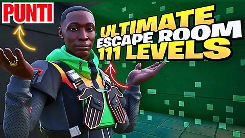 Fortnite The Ultimate Escape Room 111 Levels - (Punti__) All Levels Solution