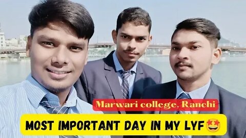 Day 1 of college lyf ☺️ !! Main college wala ban gya🤩 #myfirstvlog #collegelife #vlog #jharkhand