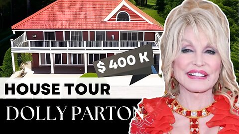 Dolly Parton | House Tour | Nashville MANSION with Chapel, Pool, and More!