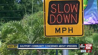 Gulfport community concerned about speeders