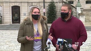 Ravens lineman Bozeman honored by Council President for anti-bullying work