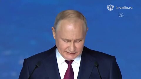 Russian President Putin speaks at the St Petersburg International Economic Forum