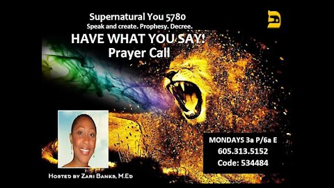 PRAYER: Pey 5780 Week 37 | Zari Banks, M.Ed | July 6, 2020 - PWPP