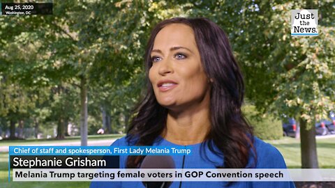 MELANIA TRUMP TARGETING FEMALE VOTERS IN GOP CONVENTION SPEECH