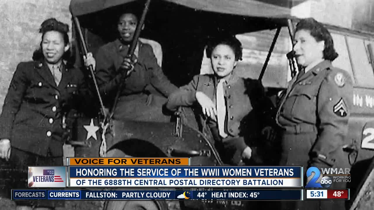 Honoring the service of the WWII women veterans