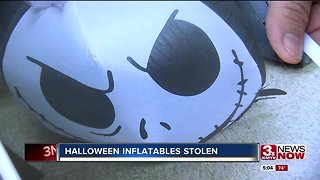 CB Police want to identify owners of stolen Halloween inflatables