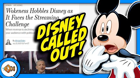 Disney CALLED OUT for 'Wokeness' by the Wall Street Journal?!