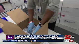 J&J vaccine rolling out this week, nearly 4 million doses being distributed