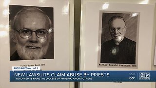 Two new lawsuits filed claim sexual abuse by former priests in Phoenix