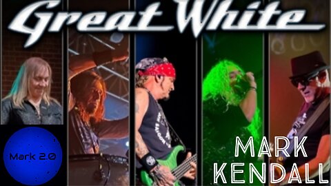 Great White Heavy Metal Rockstar Mark Kendall