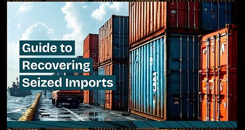 Understanding Customs Seizure of Imported Goods
