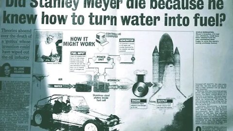 Stanley Myer - Inventor Killed After Creating Water Fuelled Cars, Clean Energy Worldwide
