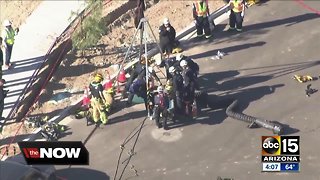 Man rescued after falling into manhole in Goodyear