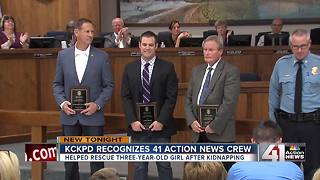 41 Action News team honored by KCK police