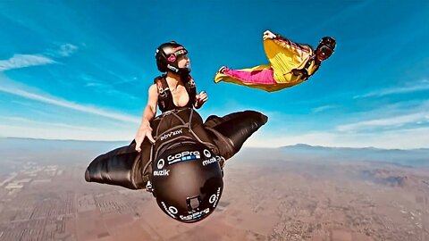 Amazing Wingsuit & Skydiving Compilation