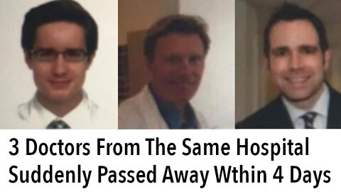 Shocking Coincidence: 3 Doctors From The Same Hospital Passed Away In 4 Days In Ontario Canada