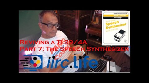 Reviving a TI 99/4A Part 7 - The Speech Synthesizer re-mastered