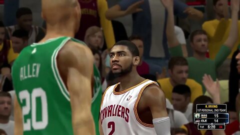 NBA Simulations: The 2016 Cleveland Cavaliers vs The 2008 Boston Celtics @ Quicken Loan Arena