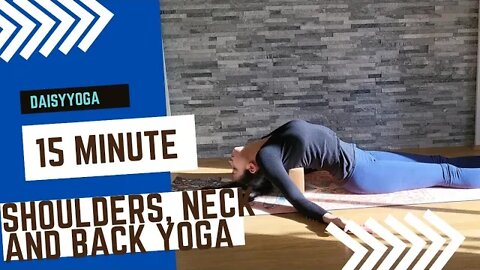 Relief for shoulders, neck and back YOGA - / YIN YOGA CHALLENGE/ Daisyyoga