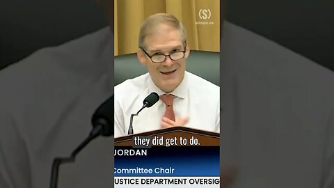 Rep. Jim Jordan: "The Fix Is In"