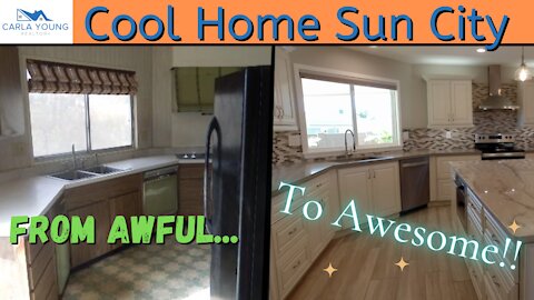 Cool Home Sun City--From Awful to Awesome!