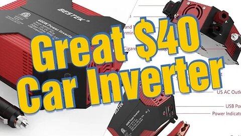 Great Small Power Inverter for Car or Truck. ONLY $40