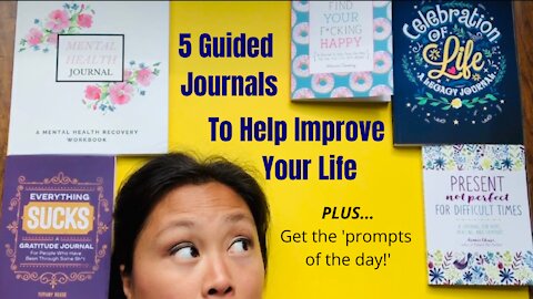 5 GUIDED JOURNAL REVIEW | Mindfulness Journals to improve your life