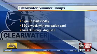 Clearwater Summer Camps registration begins March 21