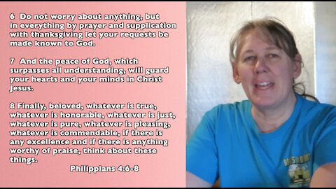 Spinning with Scripture (Phil 4:6-8) #3