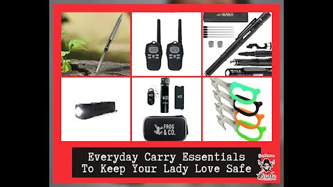 Everyday Carry Essentials To Keep Your Lady Love Safe