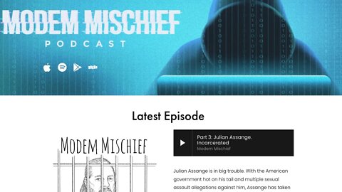 Keith Korneluk from the Modem Madness podcast returns to discuss Julian Assange.