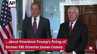 Lavrov reacts sarcastically to questions about Comey | Rare News
