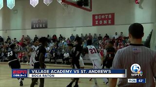 St. Andrew's defeats Village Academy 11/26