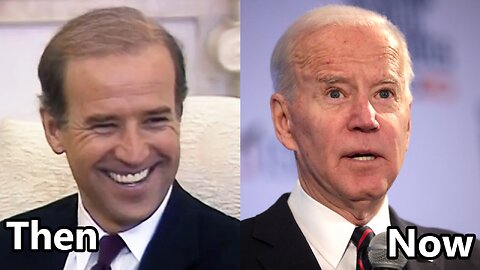 Joe Biden in 1988 vs Joe Biden Now