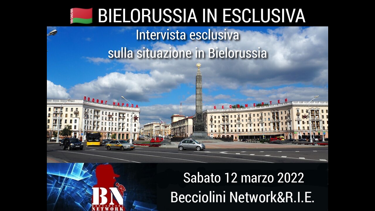 🇧🇾🔴 IN ESCLUSIVA DIRETTA LIVE DALLA BIELORUSSIA 🔴🇧🇾