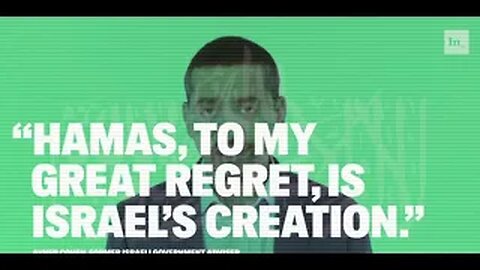 Hamas was created by Israel!! (a fatal error, or maybe more than that!?)