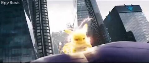 The best scene from the new Pikachu movie