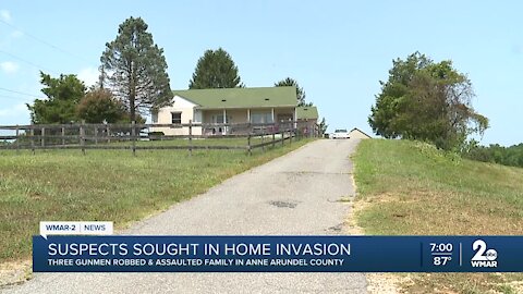 Police searching for suspects in Anne Arundel County home invasion