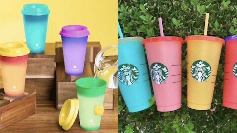 Costco vend des tasses qui changent de couleur pour pas mal moins cher que Starbucks
