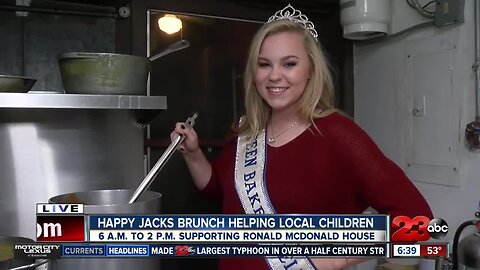 Happy Jacks serving up brunch supporting the Ronald McDonald House