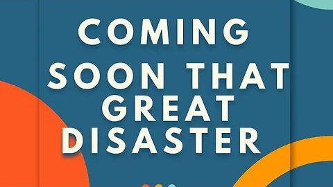 Coming soon that great disaster! Sharing note & link at bottom! Apocalypto!!!✝️✝️✝️🙏🏾🙏🏾🙏🏾😭😭