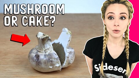 Let's Play: MUSHROOM or CAKE? | Lookalike Challenge