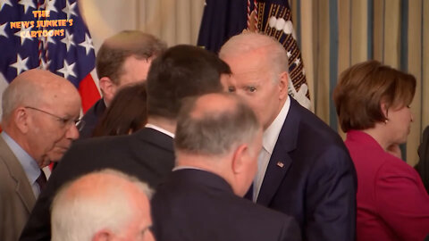 Biden ignores a reporter asking why he never takes questions from Press: "What are you afraid of?"