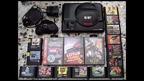 (2/4) Sega Genesis, games and accessories - Sonic, Street Fighter, X-Men and more. (Sega Mega Drive)