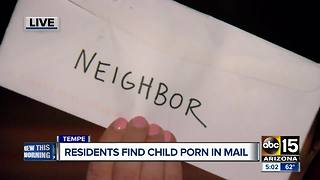 Tempe Police investigating child porn found in mailboxes