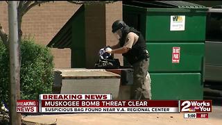 Muskogee bomb threat ends