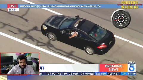 Live Police CHASE! TROLLING COPS DOING DONUTS! Los Angeles California! #chase #policechase