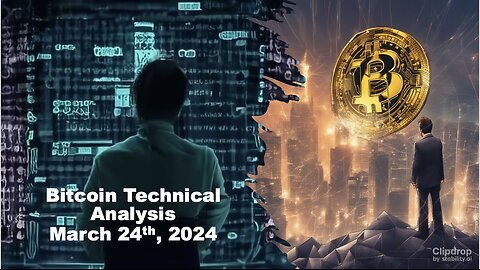 Bitcoin - Technical Analysis, March 24th, 2024