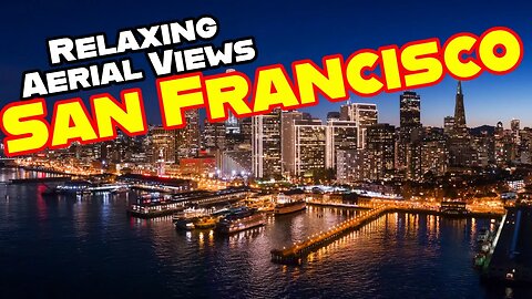San Francisco from Above: A Breathtaking Drone Flight Over the City by the Bay
